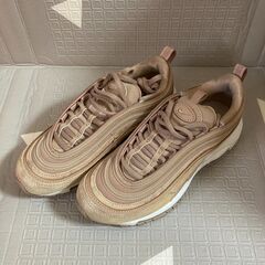 NIKE WMNS AIR MAX 97 ベージュゴールド23cmの画像