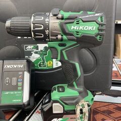 【中古】HIKOKI　DV360ⅮA　振動ドライバドリル　ケース・充電器・バッテリー18V【ハンズクラフト宮崎新名爪店】の画像
