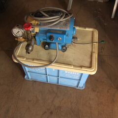 キョーワ 水圧テストポンプ 高圧洗浄機 KY-20A 水圧ポンプ 　ホース付きの画像