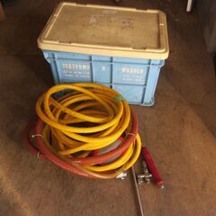 キョーワ 水圧テストポンプ 高圧洗浄機 KY-20A 水圧ポンプ 　ホース付きの画像