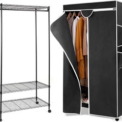 カバー付きスチールラック
の画像