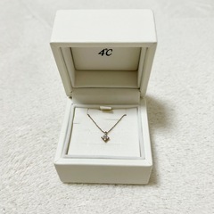 4℃ジュエリーケース　指輪・ネックレス収納可能の画像