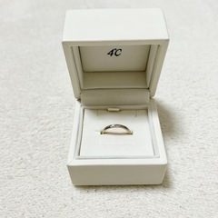 4℃ジュエリーケース　指輪・ネックレス収納可能の画像