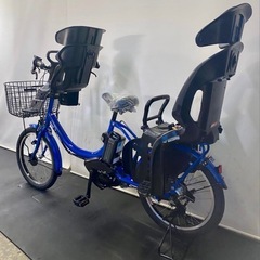 1年保証 送料無料　ヤマハ　パスバビー　20インチ　子供乗せ　電動アシスト自転車　g1225の画像