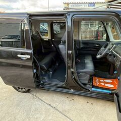 タント 660カスタムXトップエディションSA テレビ フルセグ DVD Bluetooth バックカメラ プッシュスタート 両側スライドドア 左パワスラ スマートキーの画像