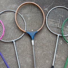 バトミントンラケット　8本の画像