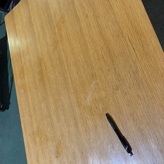 無印良品　ダイニングテーブルのみ　幅130の画像