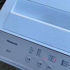パナソニック6キロ洗濯機の画像