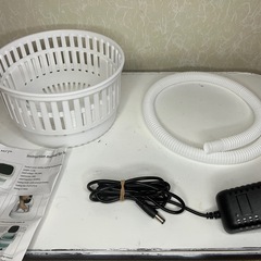 【中古家電】生活家電　コンパクト折り畳み洗濯機の画像