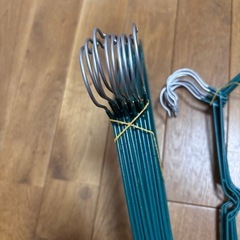 新品　鉄製ハンガ　20枚の画像