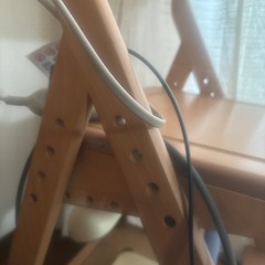 【入学準備】美品の学習机と専用椅子セット　年中さんでも高さ調整対応可能イトーキリーモブランド
の画像