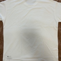 製品タグ付き未使用品ミズノMizunoメンズ半袖Tシャツ半袖トップス男性用紳士服ホワイト白色系サイズXL胸囲97-103身長177-183肩幅　約56センチ 袖丈　約22センチ 身幅　約57センチ 着丈　約70センチの画像