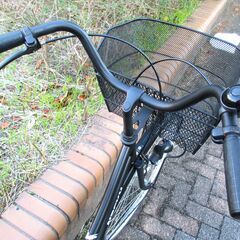 中古自転車 Nacky ママチャリ 自転車 26インチLEDライト ブラック 通勤 通学 近所のお出掛けなどにの画像