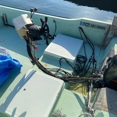 50馬力船外機艇の画像