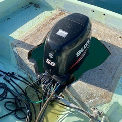 50馬力船外機艇の画像