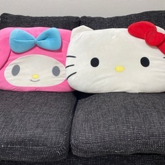 50周年キティ　クッション　マイメロ　クッション　枕の画像
