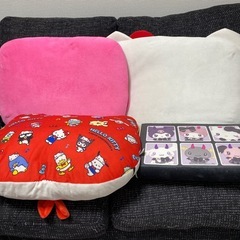 50周年キティ　クッション　マイメロ　クッション　枕の画像