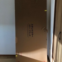 ミルオ君の鏡工房180×80cmブラック全身鏡　飛散防止の画像