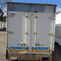 ♪八街A区SP74♪物置♪コンテナ♪スライドドア付、幅約82cm♪アルミ冷蔵箱♪の画像