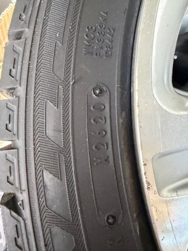 トヨタ　純正ホイール　スタッドレス