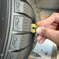 アルテッツァ　純正ホイール　スタッドレスの画像