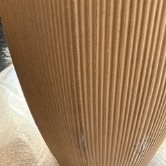 直径40cm*高さ55cm ベージュ　大型 鉢カバー、ポットの画像