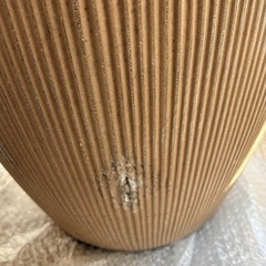 直径40cm*高さ55cm ベージュ　大型 鉢カバー、ポットの画像