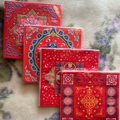 ナプキン　ティッシュペーパーの画像