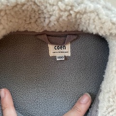 coen アウター　お揃いの画像