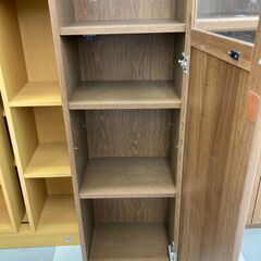 ★リユースのサカイ千葉中央店★  収納棚 茶系 H202×D31×W40 クリーニング済み TC5840の画像