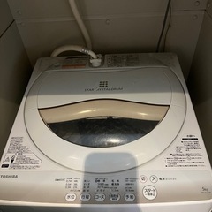TOSHIBA 洗濯機 aw-5g2(w)の画像