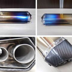 LCIPARTS ツインエンド チタン スリップオン マフラー ホンダ 400X専用 バイク HONDA 中古 苫小牧西店の画像