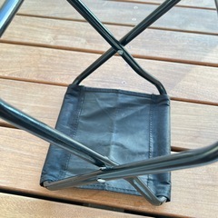 折り畳み椅子の画像