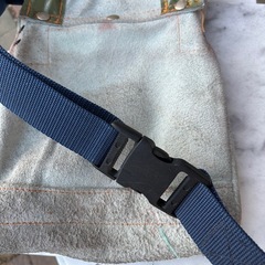 ④腰袋　スエード　DIYの画像