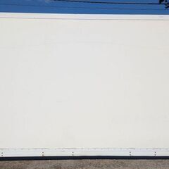 ♪物置♪コンテナ♪側ドア付、幅約59cm♪シャッターは重い、訳有♪アルミ冷蔵箱♪八街A区SP75♪の画像