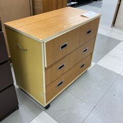 ★リユースのサカイ千葉中央店★  収納タンス 茶系 H64×D38×W76 クリーニング済み TC5841の画像