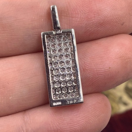 Pt900 ダイヤモンドペンダント　4.3g 1ct