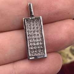 Pt900 ダイヤモンドペンダント　4.3g 1ctの画像