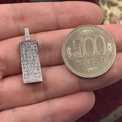 Pt900 ダイヤモンドペンダント　4.3g 1ctの画像