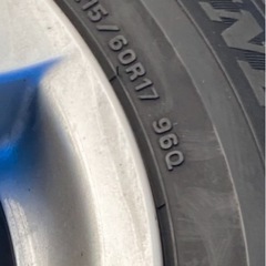 冬タイヤ　215/60R17 4本セットの画像