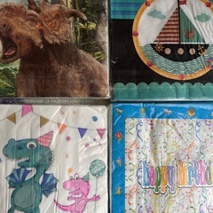 ナプキン　ティッシュペーパーの画像