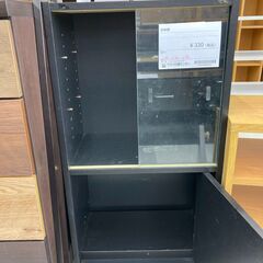 ★リユースのサカイ千葉中央店★  収納棚 黒系 H90×D30×W46 クリーニング済み TC5842の画像