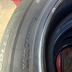 205/60-16 VRX2 2021年製造溝7部山くらいの画像