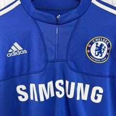 アディダス チェルシー ホームユニフォーム Sサイズ 09-10 adidas サッカー チーム プレミアリーグ Chelsea 古着 札幌市 白石店 の画像
