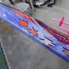 ※引き取り先決定済み※スキー板＆ストック　２点セット　サロモン エヴォリューション８/1870mm　ストック/ロシニョール/1210mm　【非対面取引です】の画像