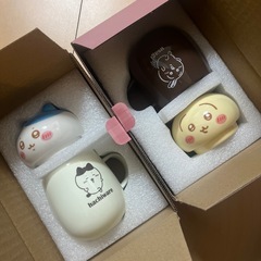 ハチワレ　うさぎ　マグカップの画像