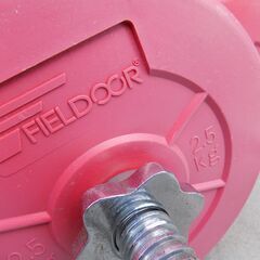 ５kgダンベル２点セット　変色・サビあり　【非対面取引です】の画像