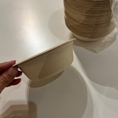 紙皿　どんぶりの画像