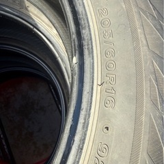 205/60-16 VRX2 2021年製造溝7部山くらいの画像