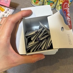 ほほえみ缶ミルク・アタッチメント2こ、ミルクポンw24袋、哺乳瓶インナーバック20この画像